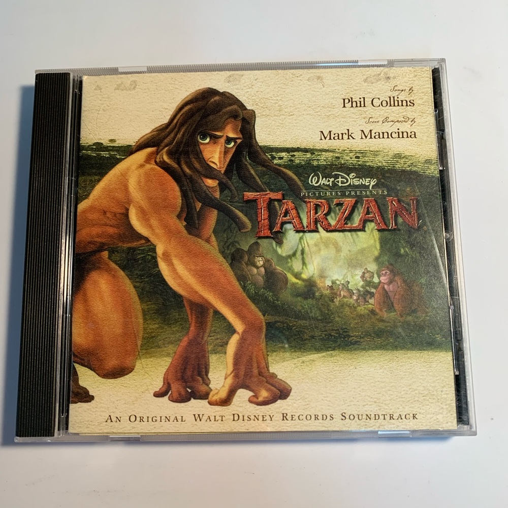 Disney’s Tarzan (Original Soundtrack) by Phil Collins (CD, 1999) Vintage Y2K